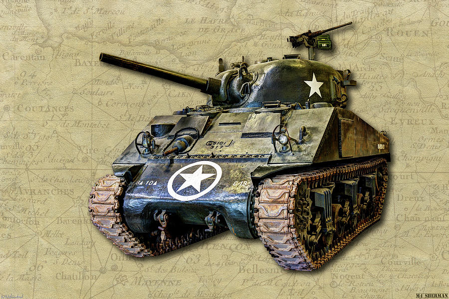  M4 Sherman Canvas Photograph by Weston Westmoreland