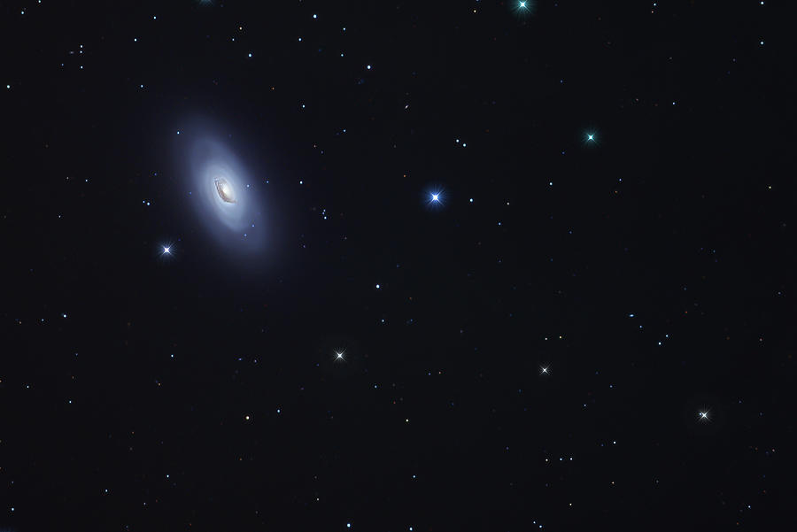 M64 The Black Eye Galaxy Photograph by Chris Kjeldsen - Fine Art America