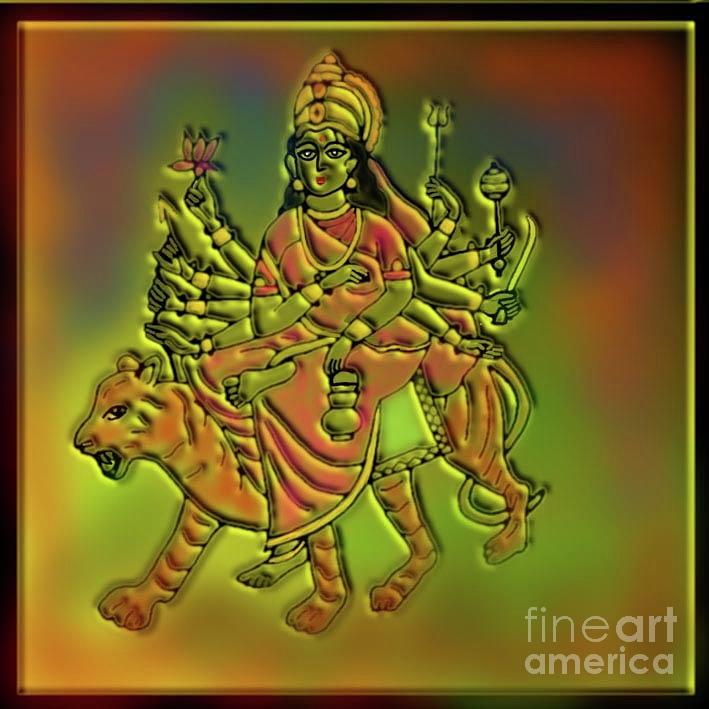 Ma Chandragandha Digital Art by Latha Gokuldas Panicker