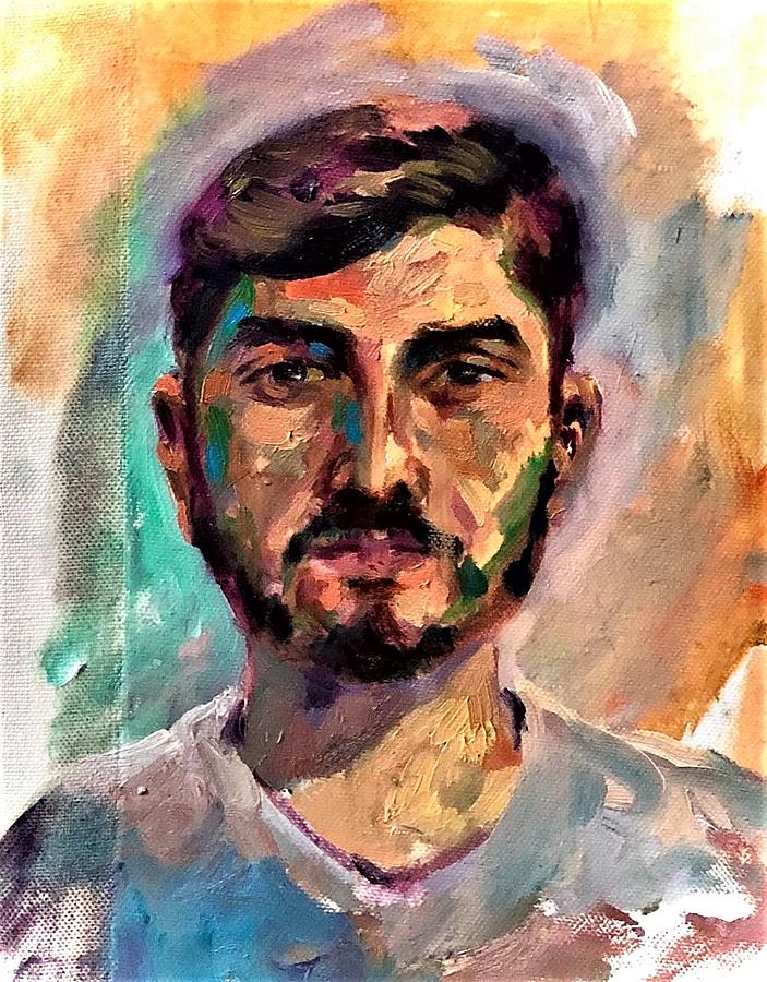 MA6-Massoud Ahmed Painting by Massoud Ahmed