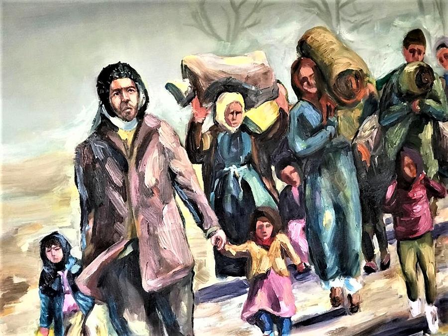 MA7-Massoud Ahmed Painting by Massoud Ahmed