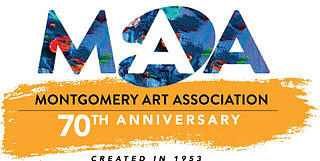 MAA Logo with orange blaze Digital Art by Elissa Poma