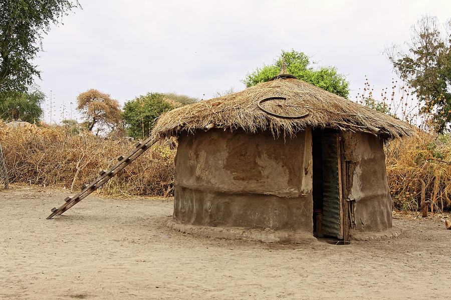 maasai-mud-house-photograph-by-sally-weigand-pixels