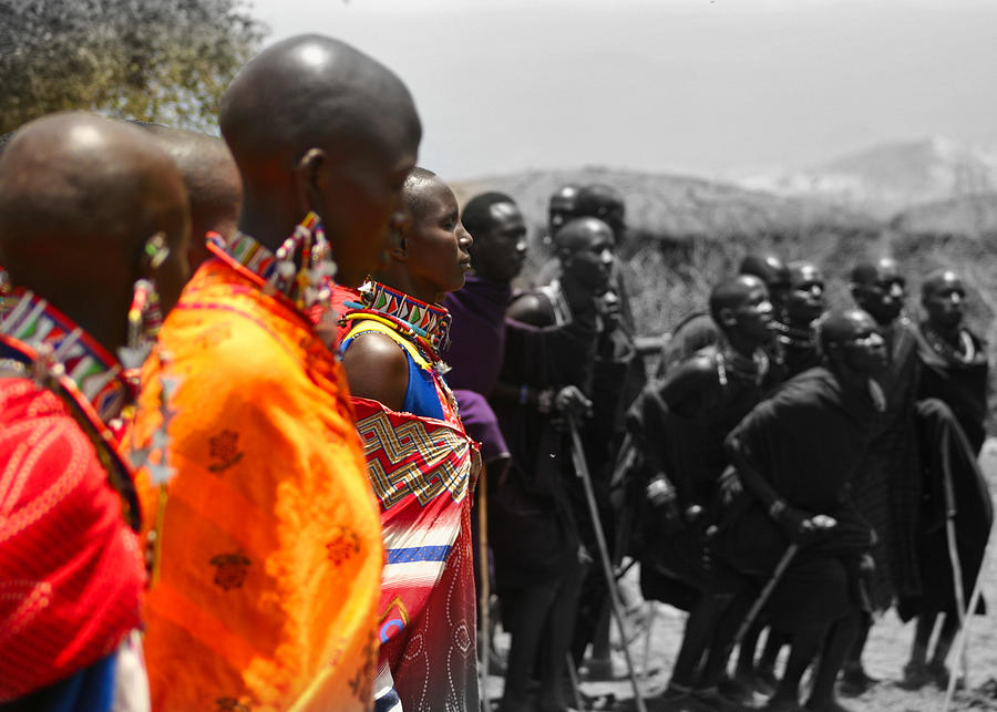 Maasai Portraits Photograph by Gene Taylor