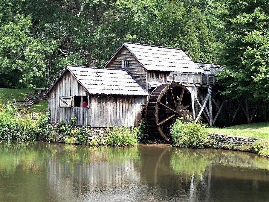 Mabry Mill Along the Blue Ridge Photograph by Nancy Peele | Fine Art ...