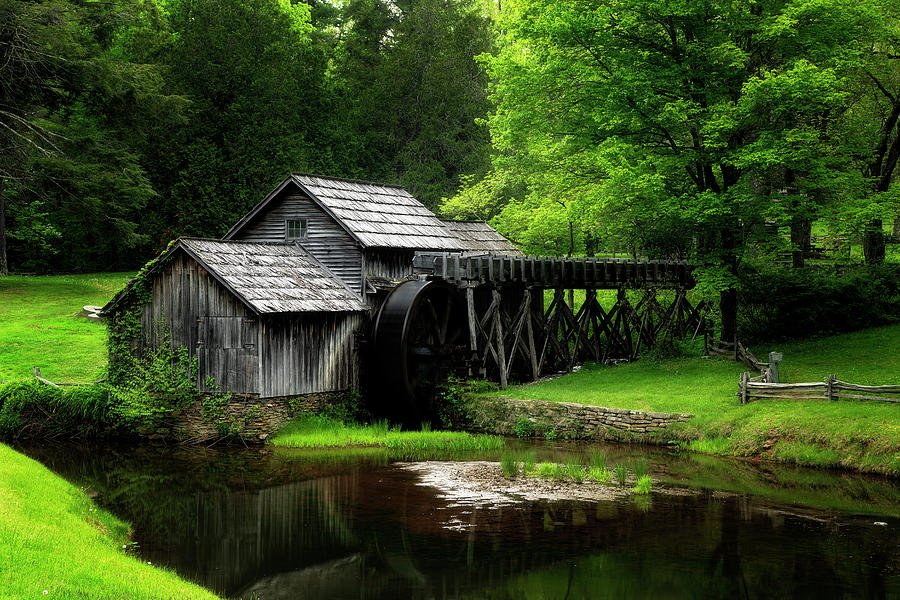 Mabry Mill Photograph by Andy Crawford