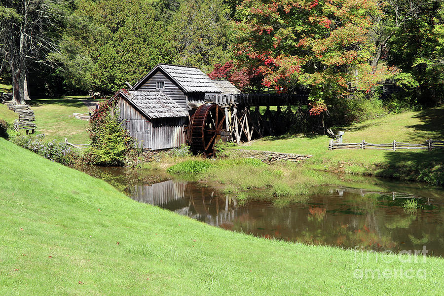 Mabry Mill Blue Ridge Parkway 0264 Photograph by Jack Schultz