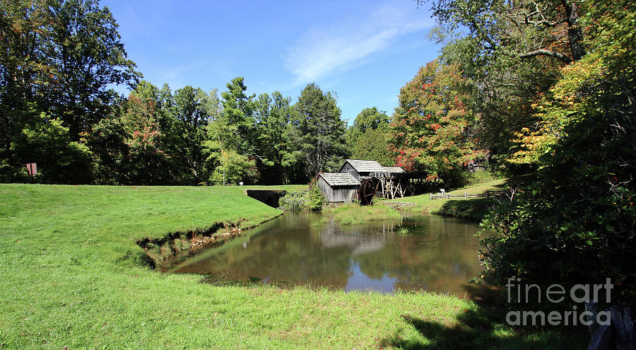 Mabry Mill Blue Ridge Parkway 3143 Photograph by Jack Schultz