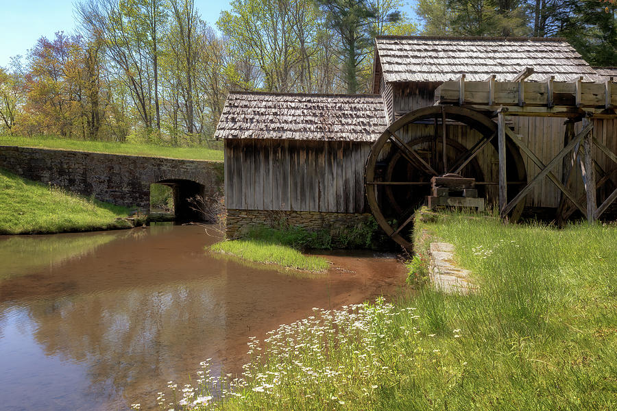 Mabry Mill - Blue Ridge Parkway Photograph by Susan Rissi Tregoning