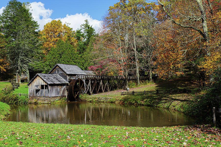 Mabry Mill Photograph by Steve Templeton