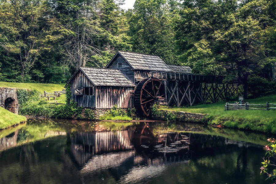 Mabry Mill Photograph by Tricia Louque