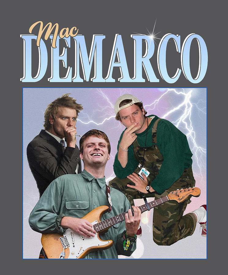 Mac Demarco Homage 3 Digital Art by Hannah Gill - Fine Art America