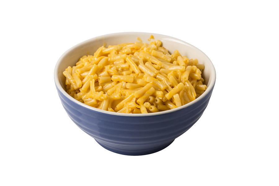 Macaroni and Cheese in Bowl Photograph by IcemanJ