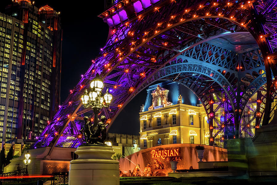 Macau at Night Photograph by Arj Munoz Macau at Night Photograph by Arj Munoz