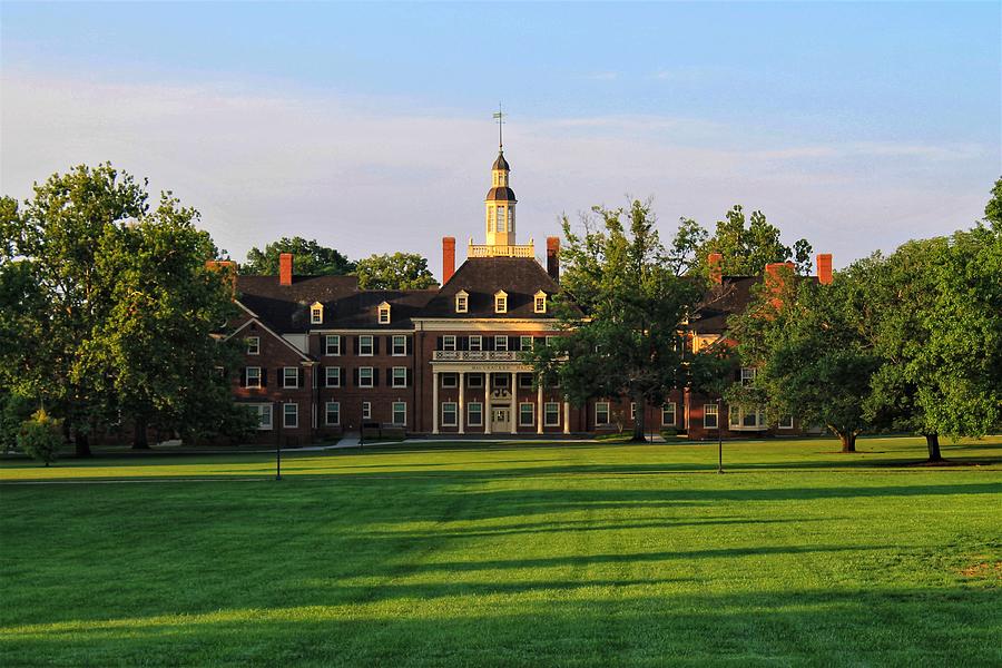 MacCracken Hall at Sunrise Photograph by Gregory Mitchell | Pixels