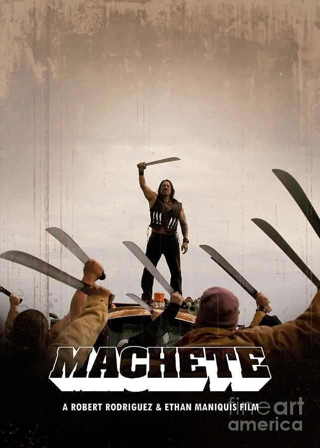 Machete Digital Art by Bo Kev - Fine Art America