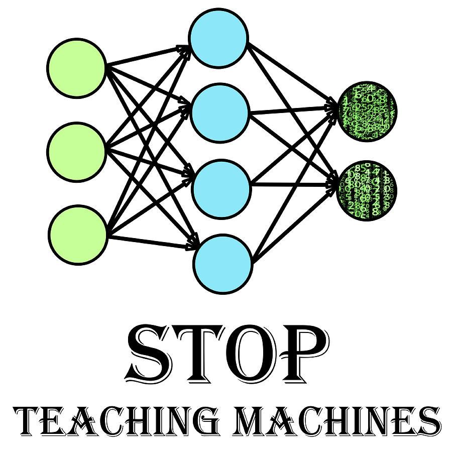 Machine Learning Mixed Media by Alex Mir Machine Learning Mixed Media by Alex Mir