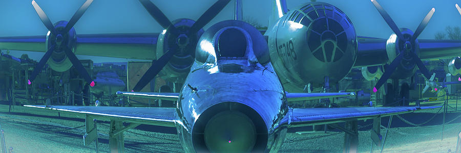 Airplane Digital Art - Machinescapes Mikoyan-Gurevich MiG-21  Abq NM A10m by Otri Park