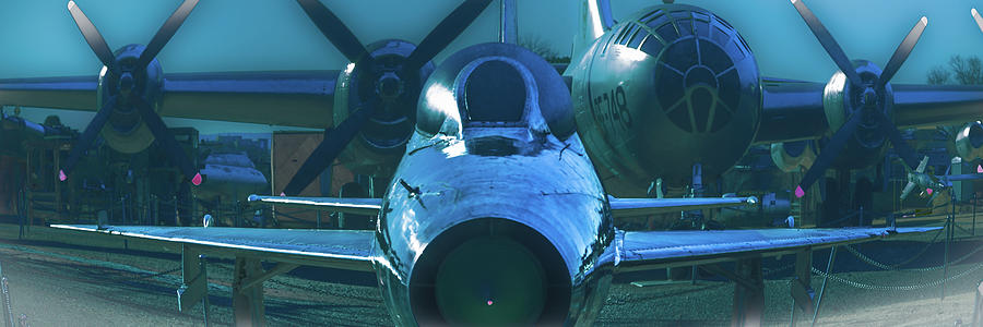 Airplane Digital Art - Machinescapes Mikoyan-Gurevich MiG-21  Abq NM A10n by Otri Park
