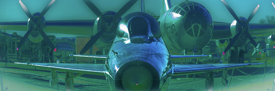 Airplane Digital Art - Machinescapes Mikoyan-Gurevich MiG-21  Abq NM A10o by Otri Park