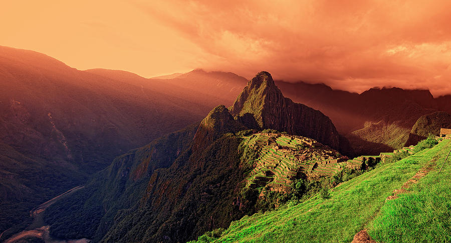 Machu Picchu Photograph by Claude LeTien