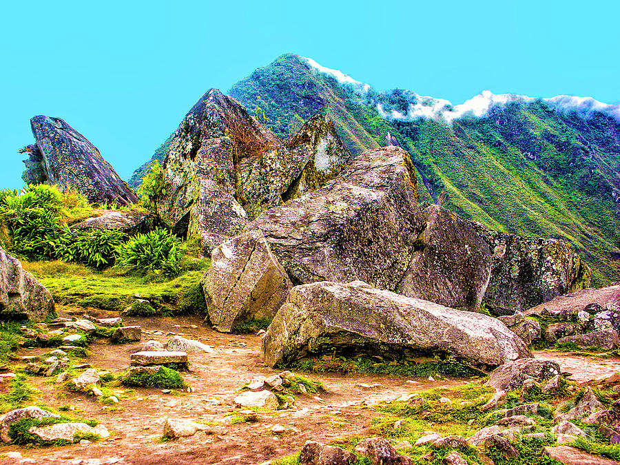 Machu Picchu Quarry Photograph by Roberta Bragan - Pixels