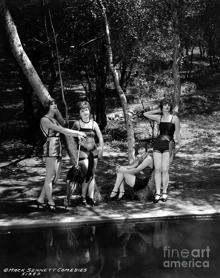 Mack Sennett Bathing Beauties Photograph By Sad Hill Bizarre Los Angeles Archive Pixels