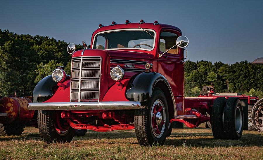 Mack Truck Photograph by Linda Unger