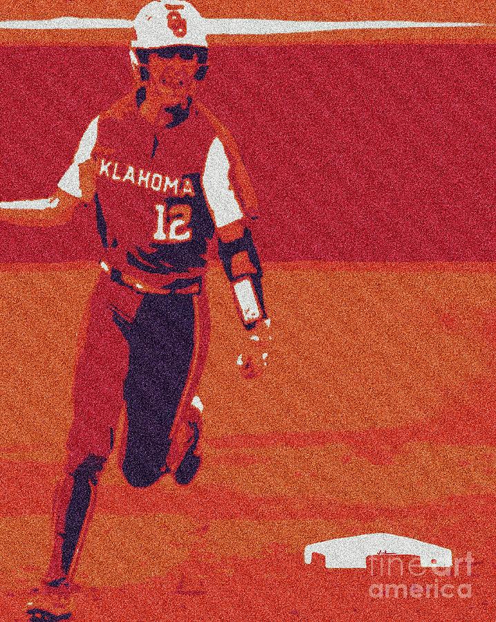 Oklahoma Painting - Mackenzie Donihoo by Jack Bunds Oklahoma Painting - Mackenzie Donihoo by Jack Bunds