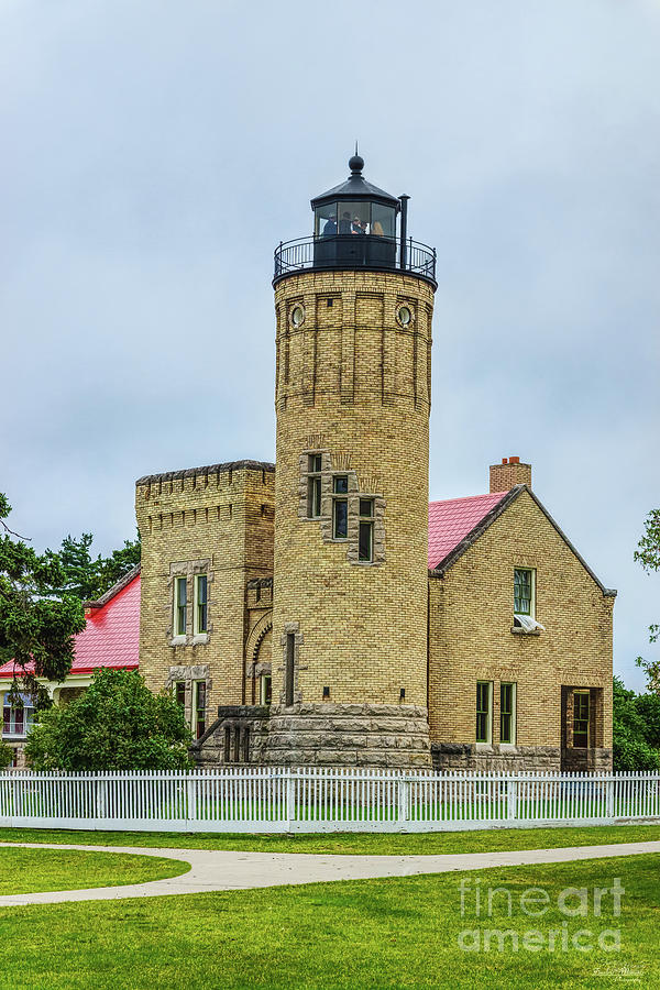 Mackinac Point Light Tower Photograph by Jennifer White
