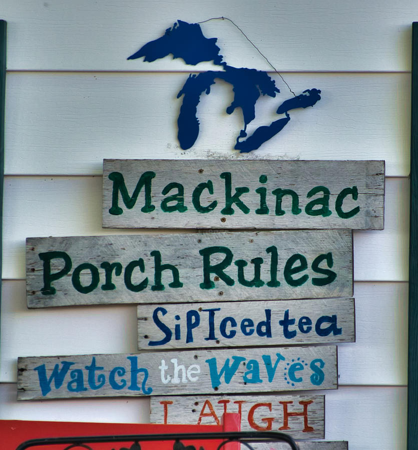 Mackinac Rules Mixed Media