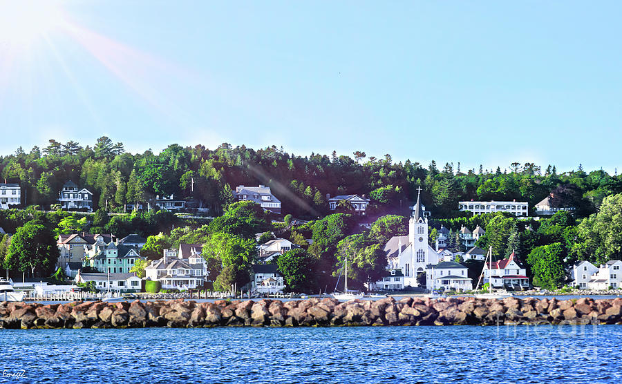 Mackinac Island Harbor Photograph by Scott Polley