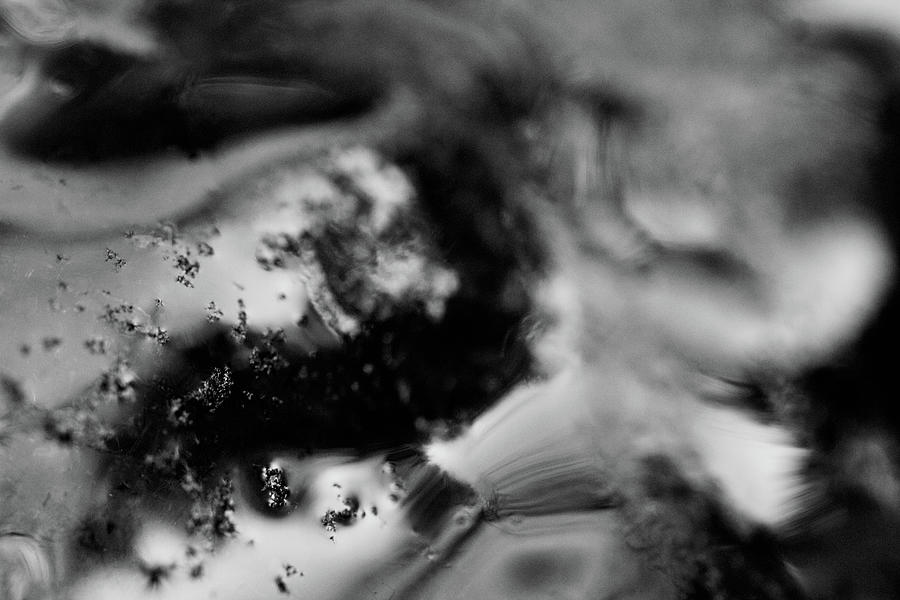 Macro Water in Black and White Photograph by Carolyn Sheridan - Fine ...