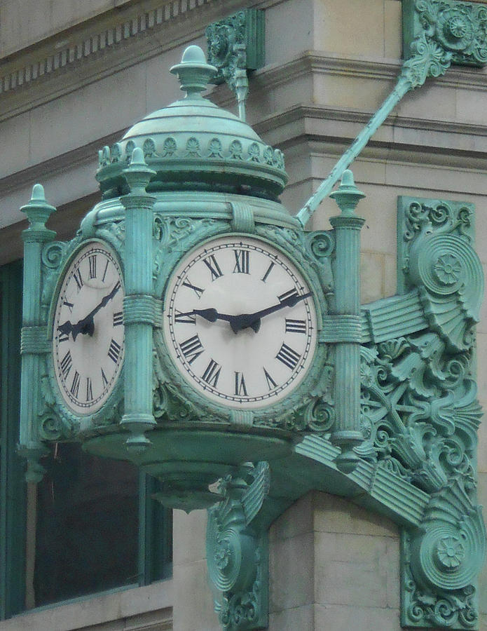 Macys Clock 1 Photograph by Ron Kandt Fine Art America