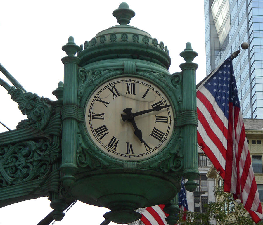 Macys Clock 2 Photograph by Ron Kandt Fine Art America
