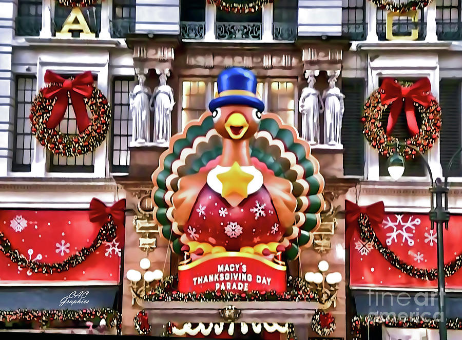 Macys Thanksgiving Christmas Turkey Photograph by CAC Graphics