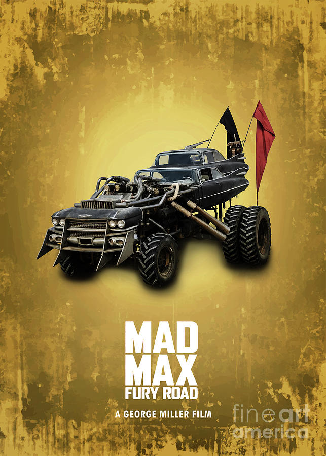 Charlize Theron Digital Art - Mad Max by Bo Kev