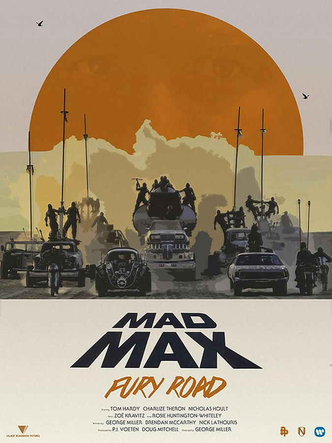 Mad Max Fury Road Poster Painting by Sebastian Morgan | Pixels