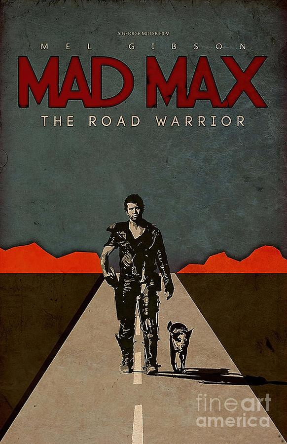 MAD MAX The Road Warrior Custom Tapestry - Textile by Davis Dominic ...