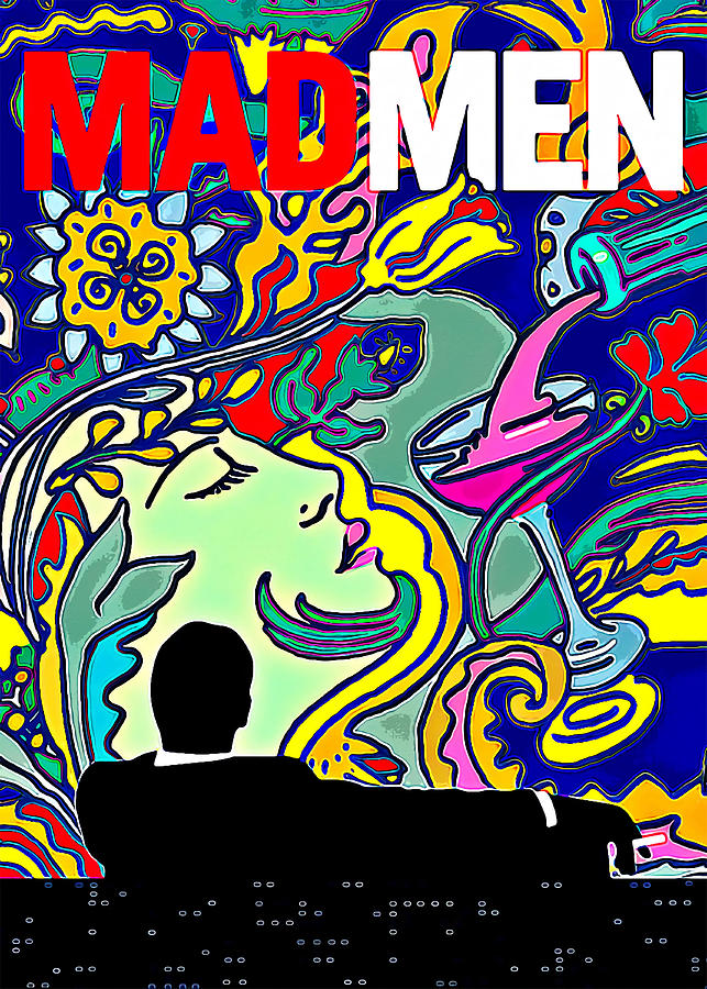 Mad Men Poster Painting By Clarke Hunt - Fine Art America