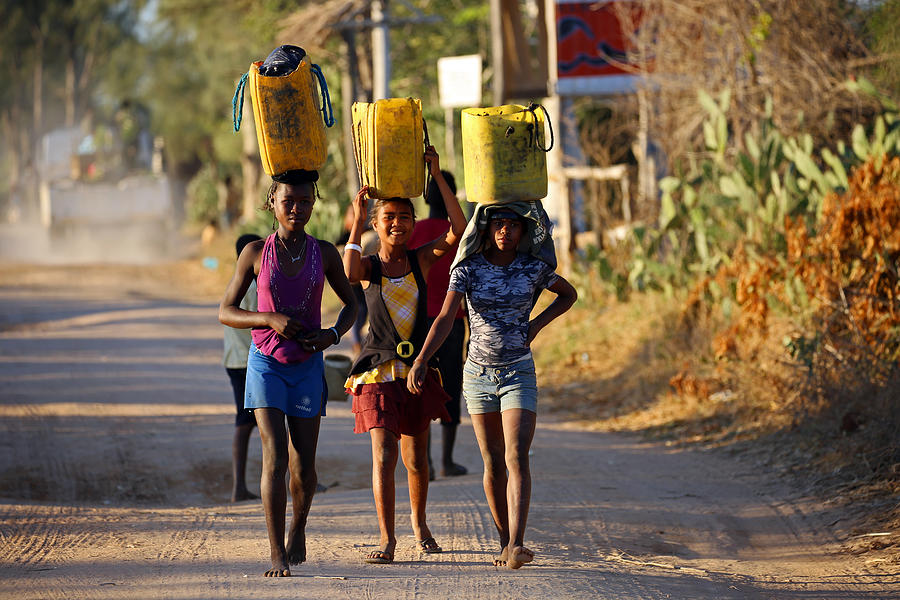 Madagascar: Carrying Produce in Ifaty Photograph by Goddard_Photography