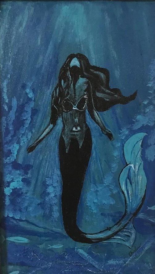 Madam Mermaid Painting by Charles Young