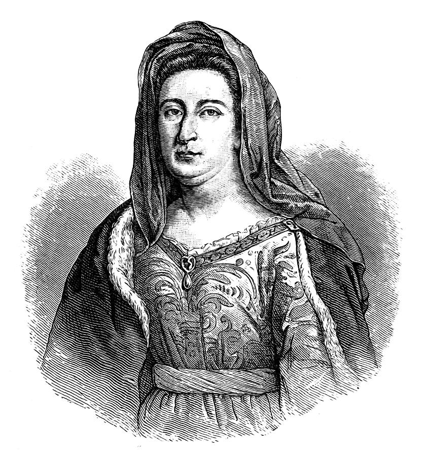 Madame de Maintenon Drawing by Nastasic