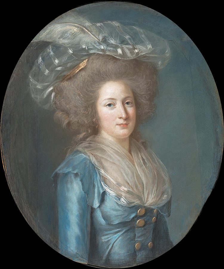 Madame Elisabeth de France Drawing by Adelaide Labille-Guiard