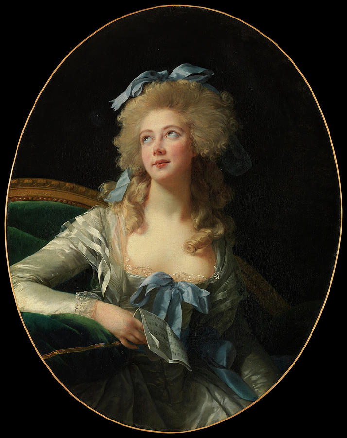 Madame Grand Noel Catherine Vorlee Painting by Elisabeth Vigee Le Brun