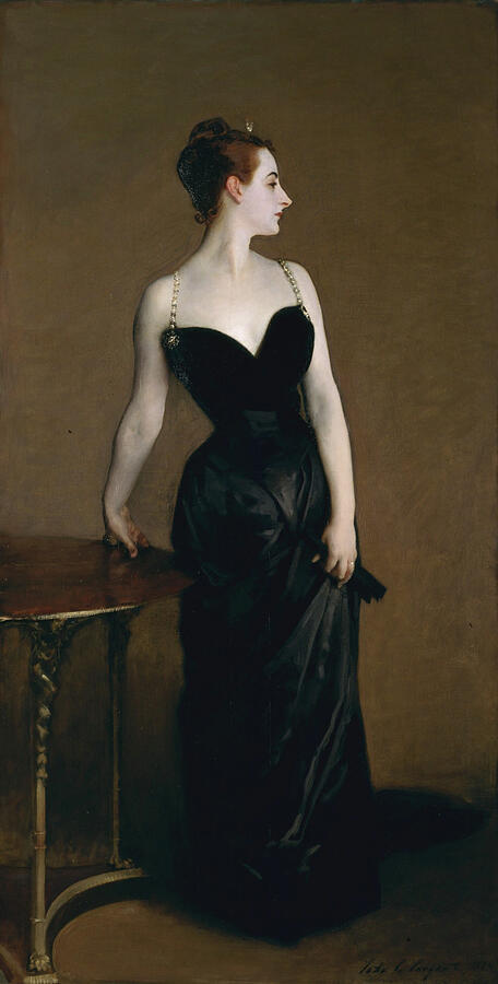 Madame X, from 1884 Painting by John Singer Sargent