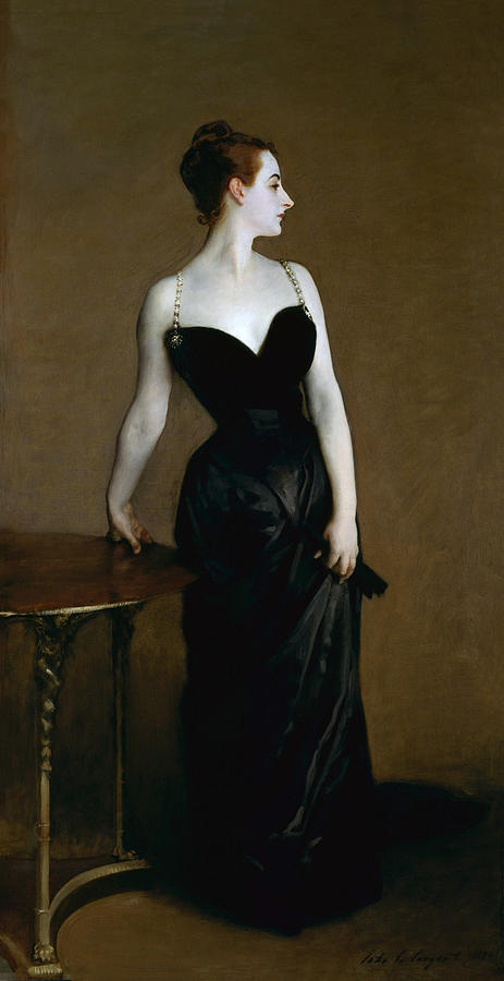 Madame X - Madame Pierre Gautreau - John Singer Sargent Painting by War Is Hell Store
