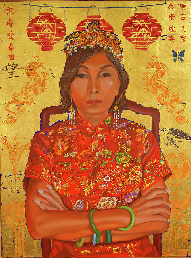 Made in China Painting by Thu Nguyen