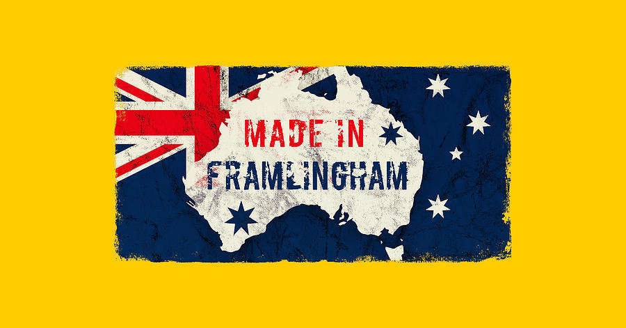 Made In Framlingham, Australia Digital Art