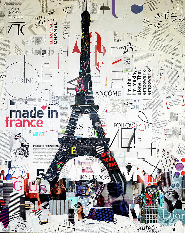 Made in France Mixed Media by James Hudek